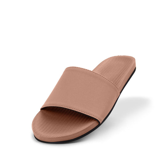 indosole recycled slides in rust