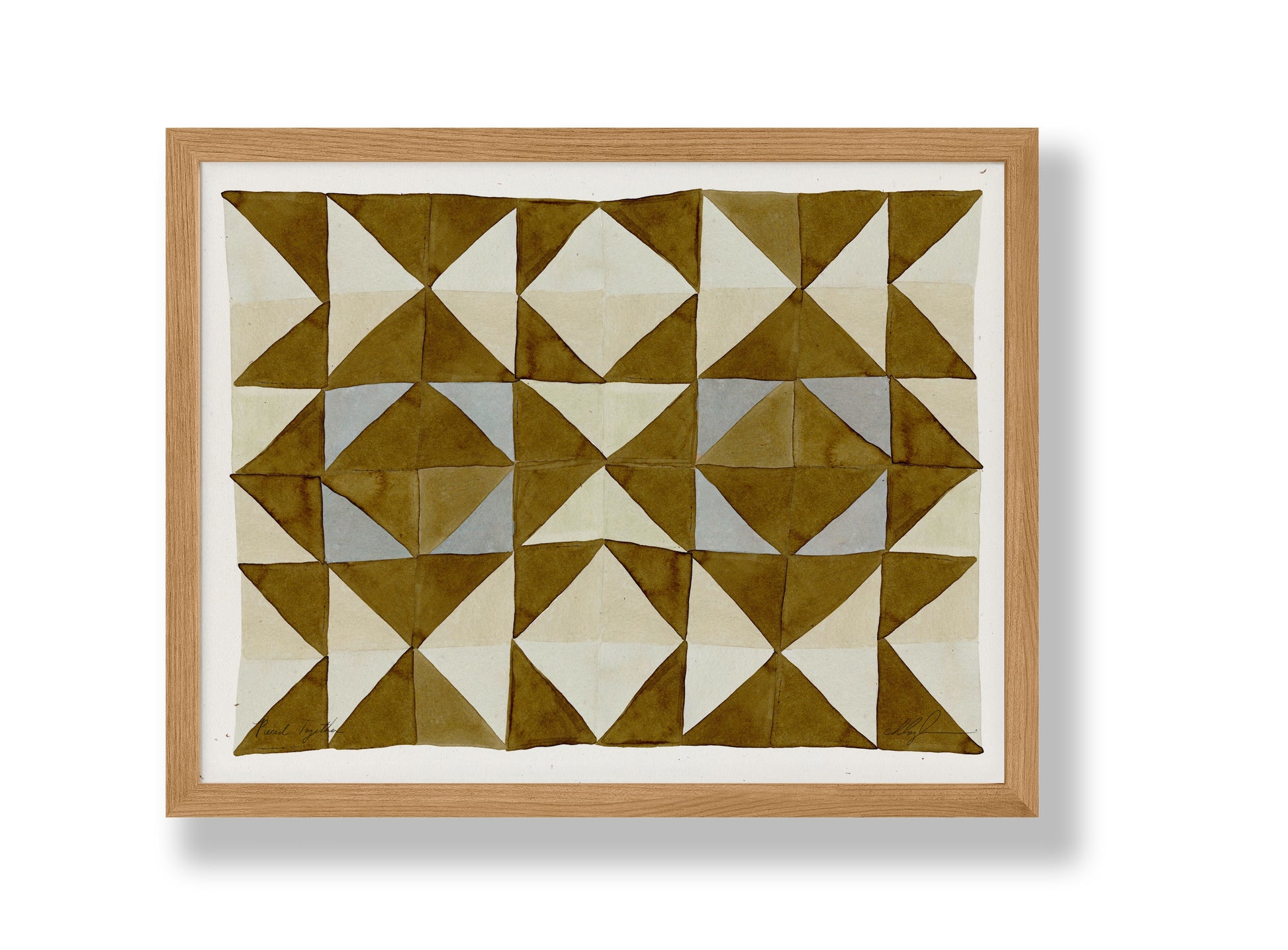 Pieced Together Print by Coco Shalom