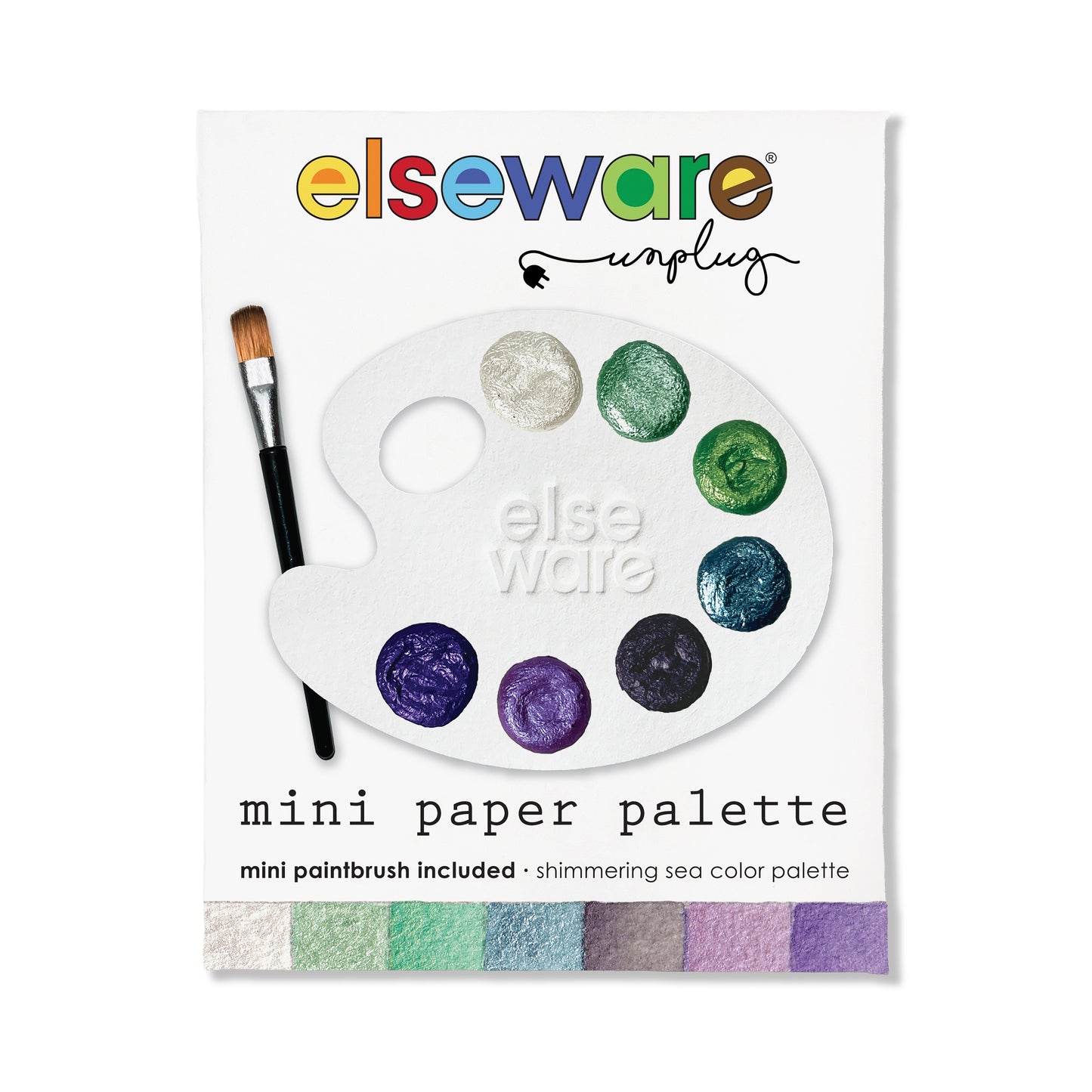 Mini Watercolor Paper Palette