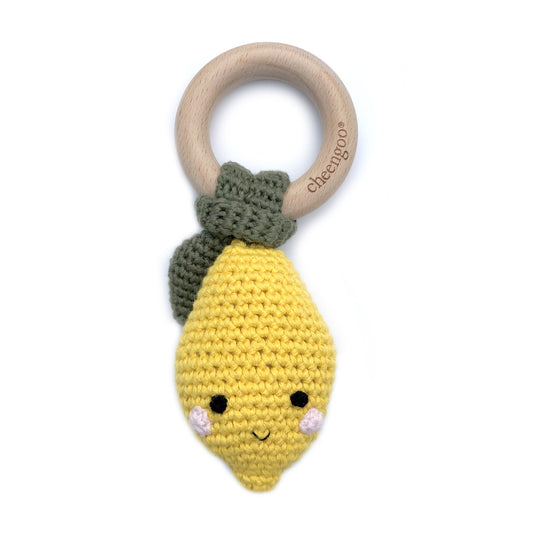 Crocheted Teething Rattle