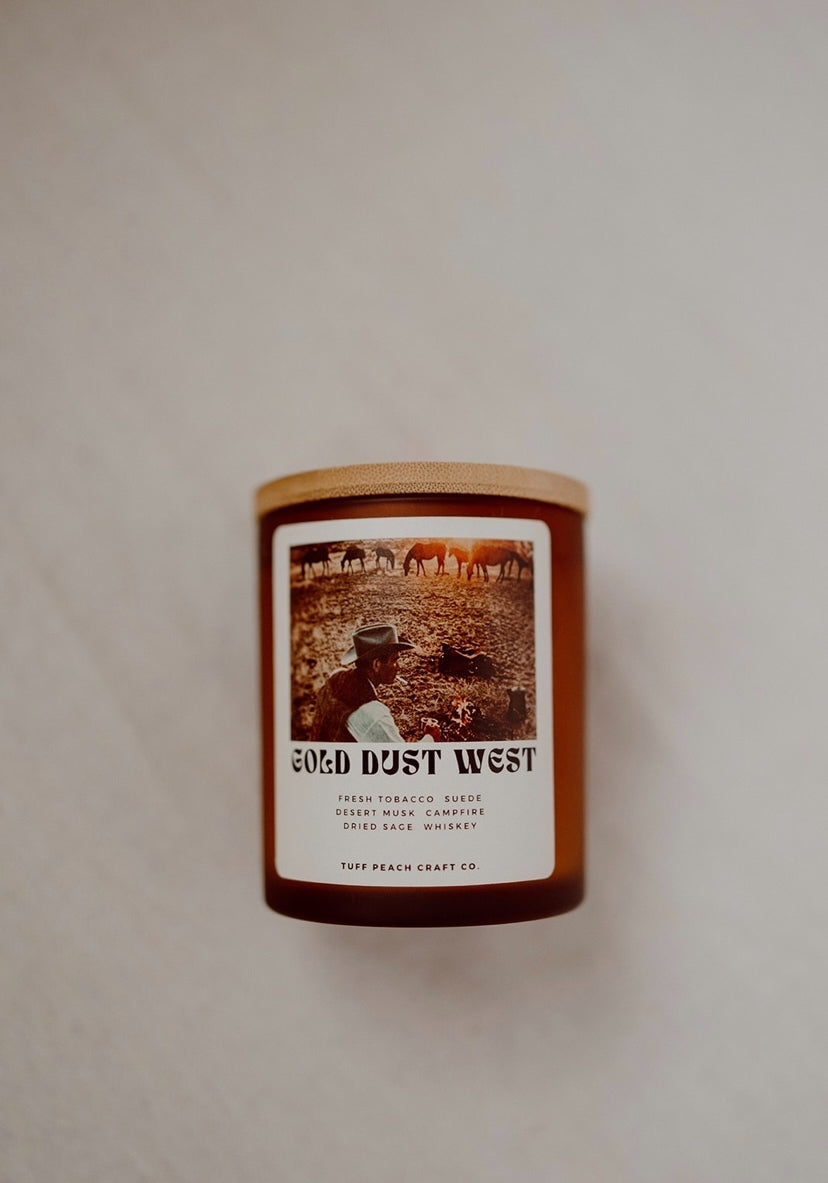 Gold Dust West Candle