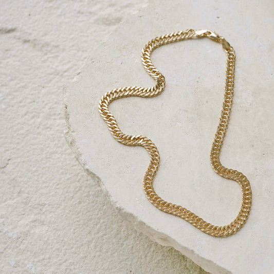 ivy necklace by mountainside jewelry - This effortlessly chic 14k gold fill chain necklace stands out beautifully when layered or worn alone. Handmade in the Santa Cruz Mountains.