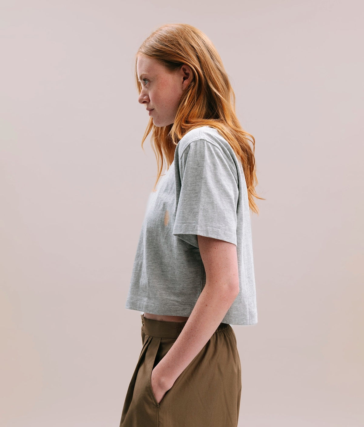 Relaxed Cropped Tee
