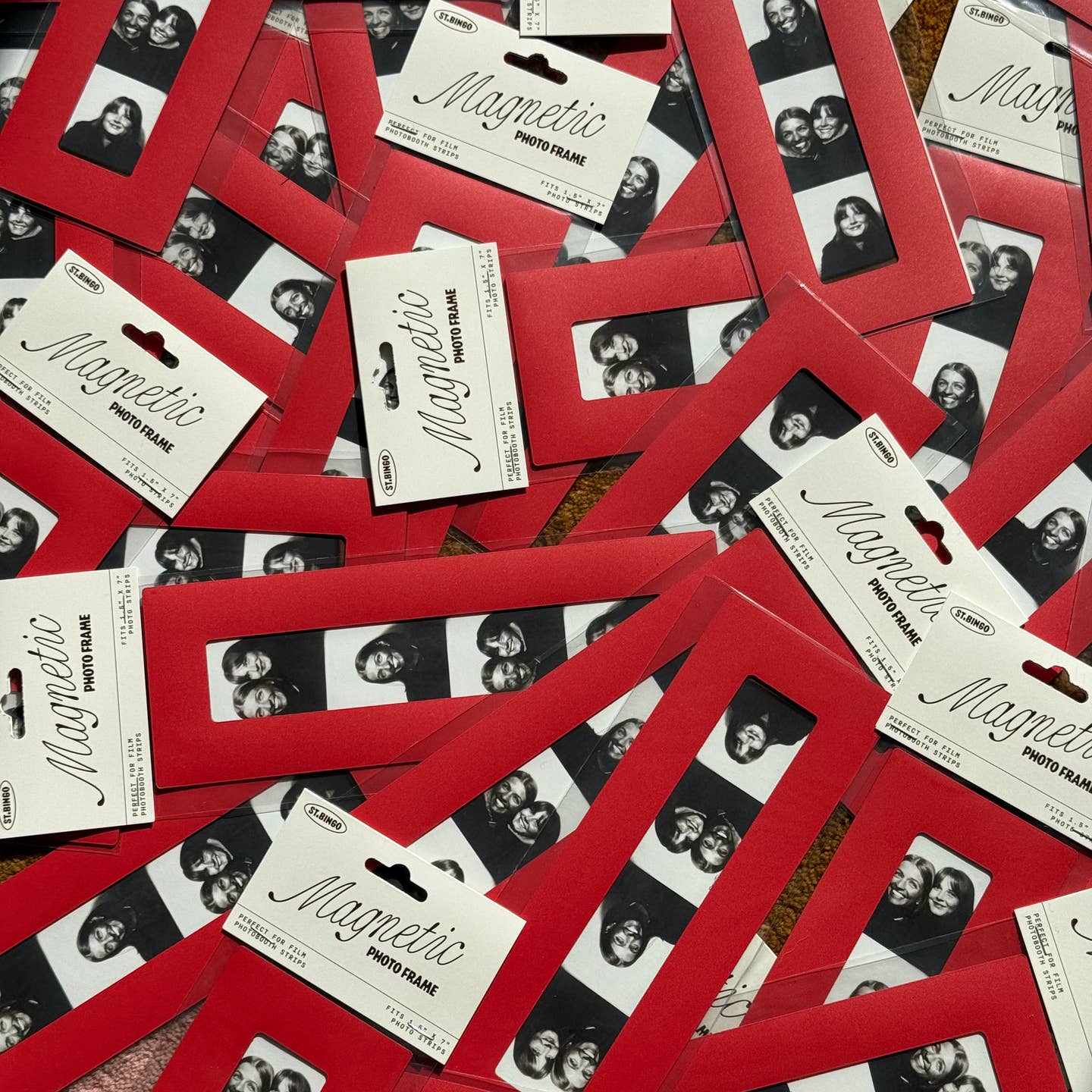 Magnetic Photo Booth Strip Frame