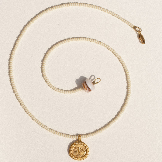 Beaded Sun Necklace