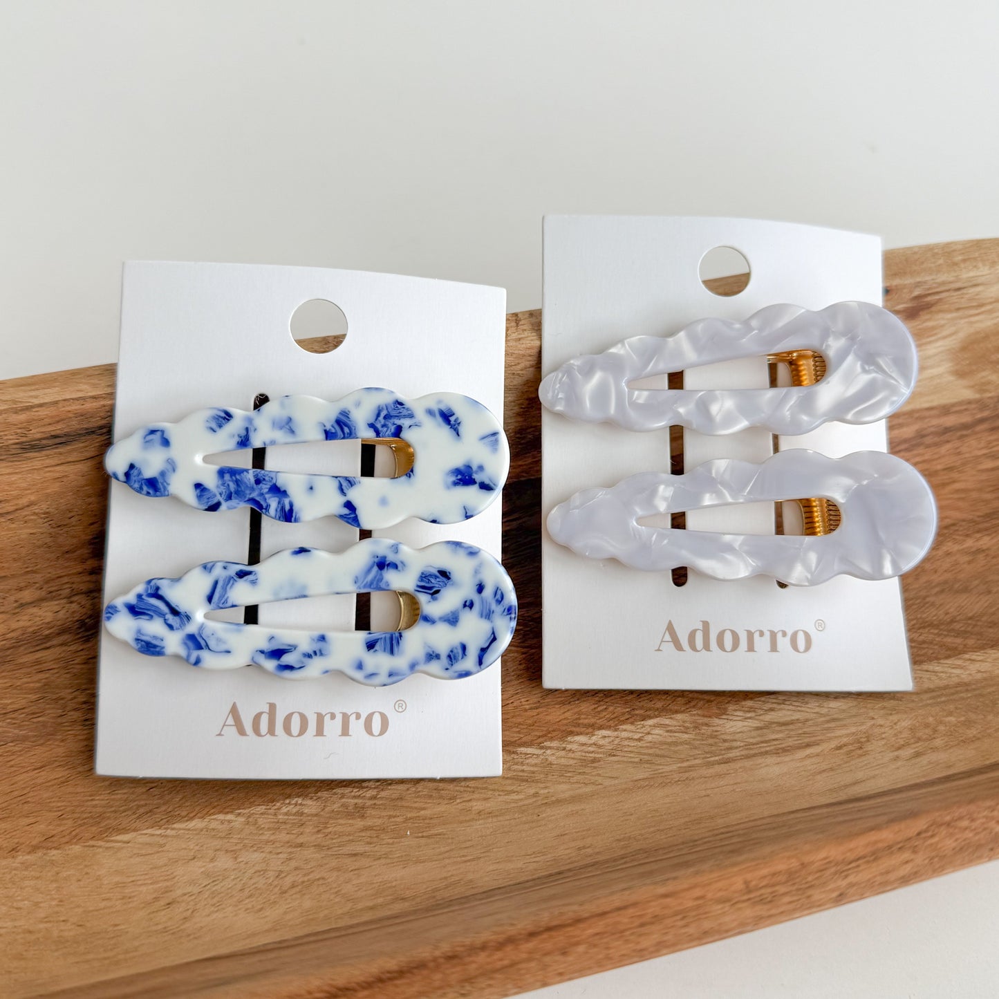 Marina Coastal Hair Clip Set