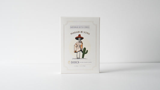 Oaxaca Shortbread Butter Cookies - Chocolate Cinnamon Cayenne