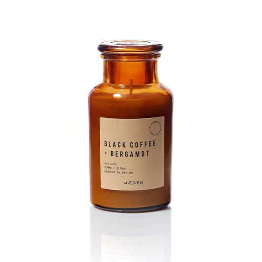 Black Coffee & Bergamot Candle