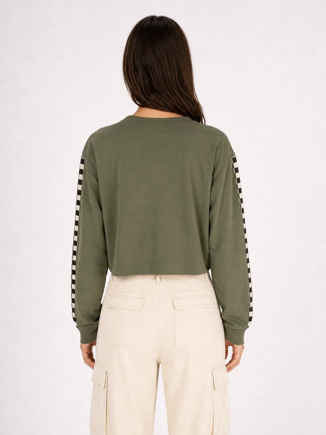 Gent's Cropped Long Sleeve