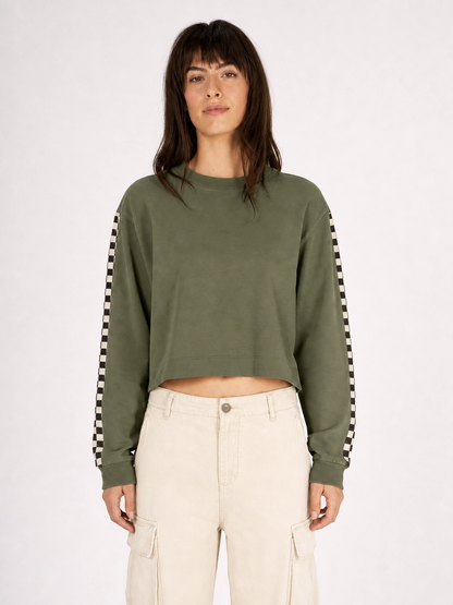 Gent's Cropped Long Sleeve