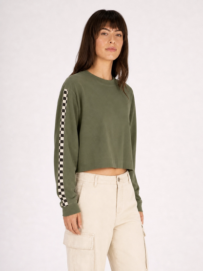 Gent's Cropped Long Sleeve