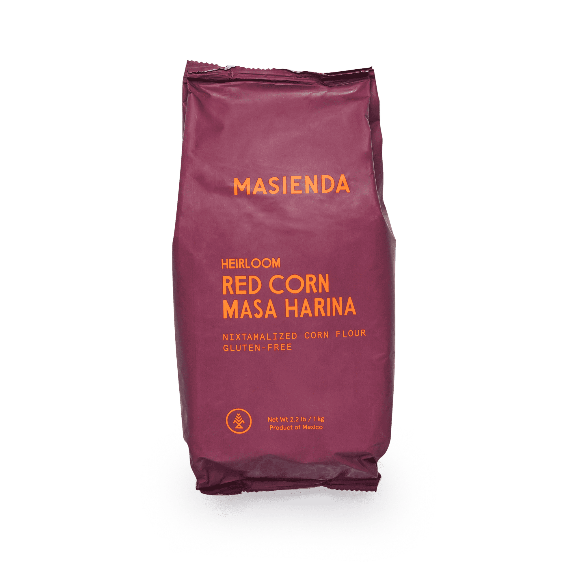 Masienda's best-selling Heirloom Red Corn Masa Harina is a fine-ground nixtamalized corn flour. Its deep flavor comes from high quality heirloom corn, which is cooked, slow dried and milled to perfection in small batches. Never genetically modified. Always gluten-free.