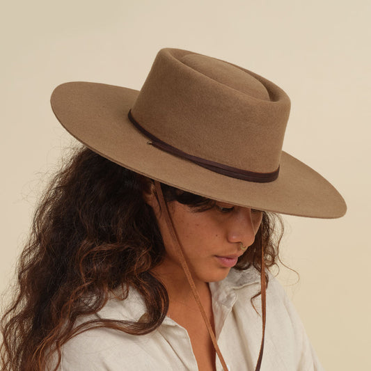 Zoila Boater Hat