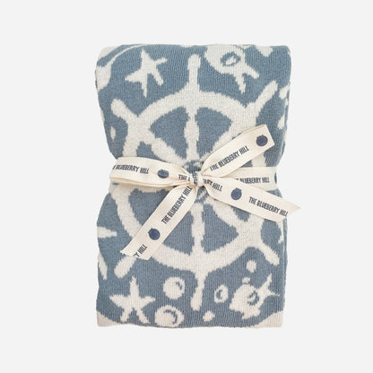 Nautical Baby Blanket