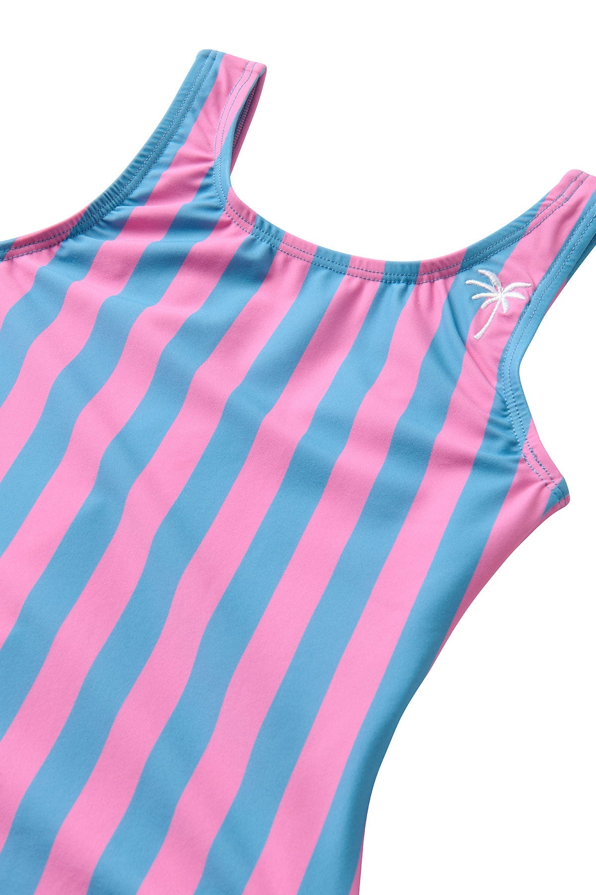 Seaesta Surf kids swimsuits are earth and performance conscious, featuring eco-friendly fabrics and a full coverage that stays in place. Custom retro wavy floral print made exclusively for Seaesta Surf eco-friendly kids.