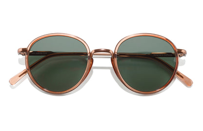 Eco-friendly polarized sunglasses made from recycled plastic. The Baia is a small sized round frame with enhanced glare protection. Unisex, rocked by guys and gals worldwide.