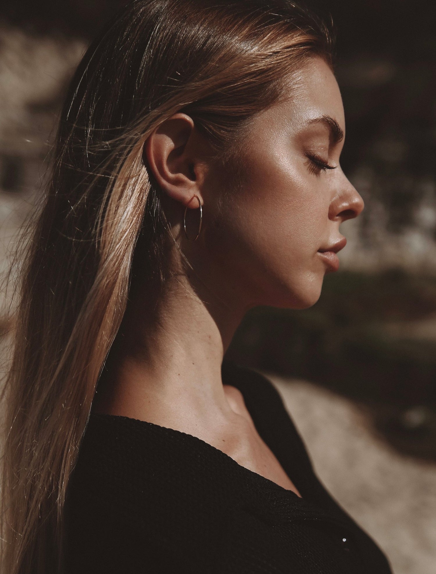 Simple seamless light weight hollow hoop earrings for any day and everywhere. Every jewelry collection needs its foundational basics and a simple hoop is a timeless classic you’ll keep on rotation, perfect for any occasion. Handmade in the Santa Cruz Mountains.