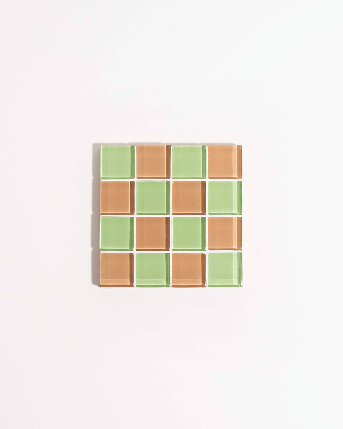 Handcrafted coasters made with high quality glass tiles. They don't just have to be a coaster though, use them for whatever your heart desires honestly. They're just dreamy little pops of color for your space! 