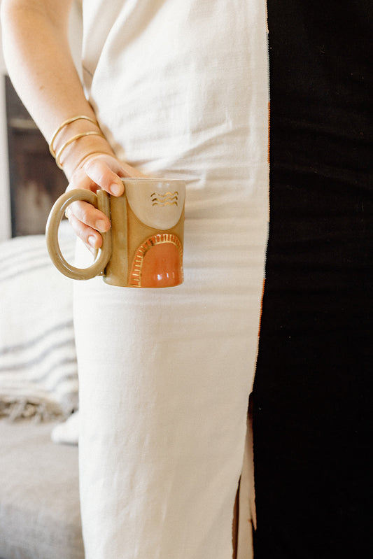 Ceramic Looped Mug