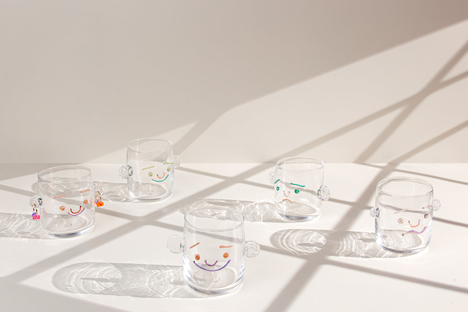 Tak Tak's signature glassware! You can't help but giggle when you see these. Each one has their own unique personality, much like yourself (yes, you!) or a loved one they might remind you of! 