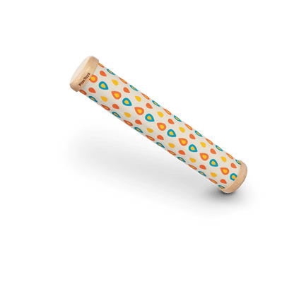 Turn this Rain Maker over and hear sounds of the tranquil rainfall. Plan Toys uses only sustainable natural resources and creates minimum to zero waste throughout their production process. Only water-based dyes, organic pigments, reclaimed rubber and chemical-free processes.