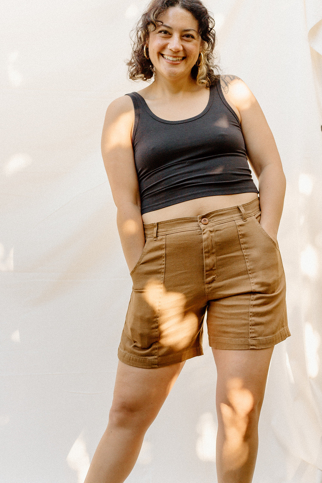 A sporty tank built from a soft and breathable hemp blend with the perfect amount of stretch. Sturdy, but minimal shape is engineered to ensure confident coverage for an active lifestyle. Sustainably made.