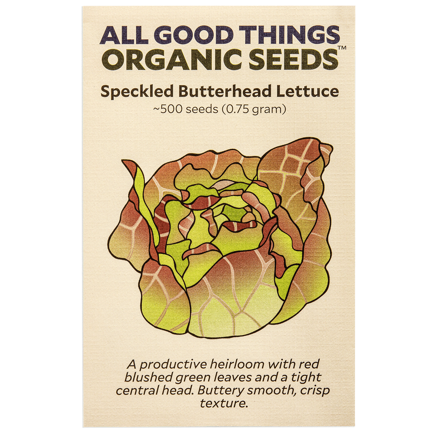 Speckled Butterhead Lettuce Seeds