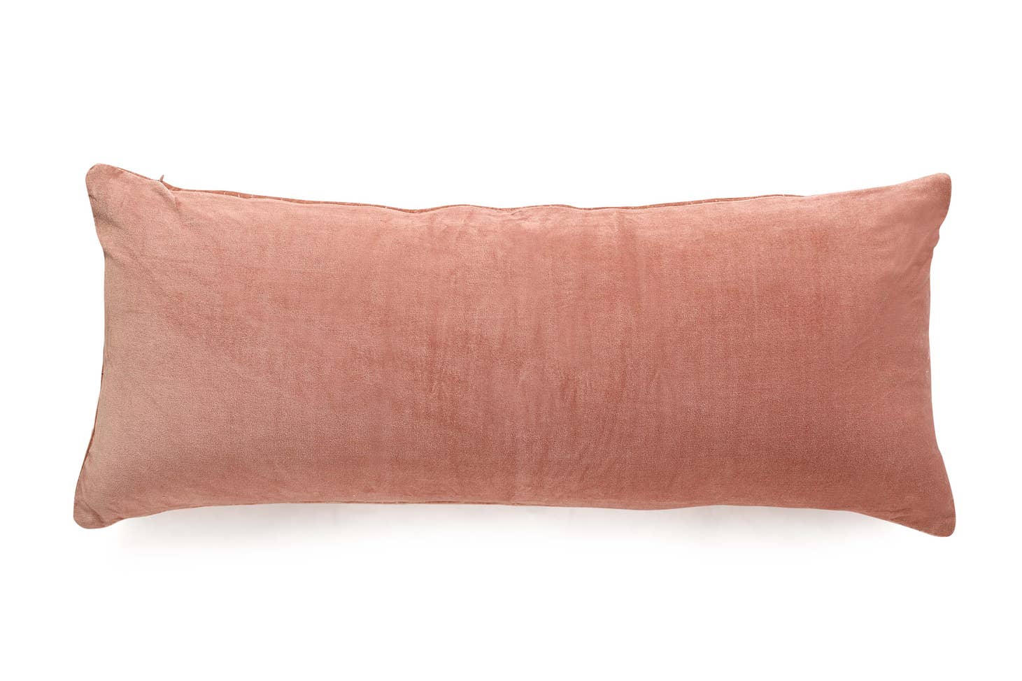 Casa Amarosa Plush Velvet Kantha Lumbar Pillow : Plush velvet meets this lumbar cushion's solid style, which is created using an ancient stitching technique, Kantha.  Ethically made in India.