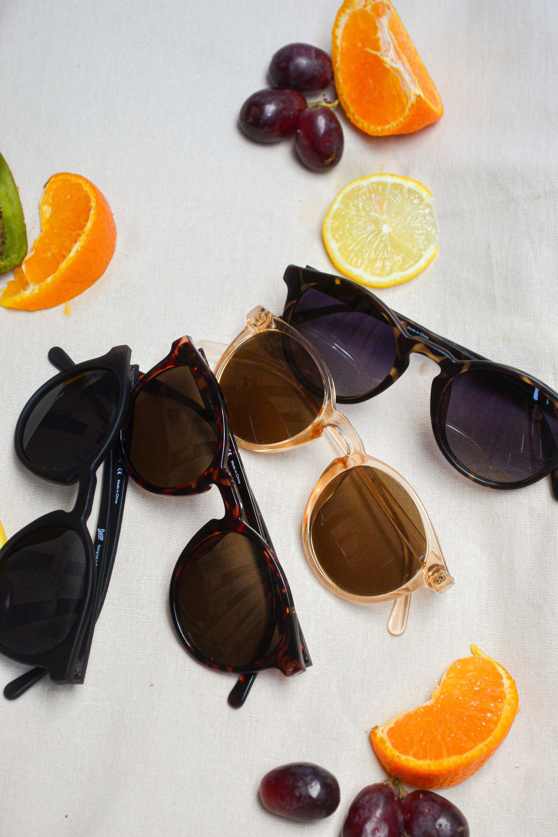Eco-friendly polarized sunglasses made from recycled plastic. The Dispeas are a medium-coverage, medium-sized frame that works best on small to medium faces. Unisex, and rocked by guys and gals nationwide.