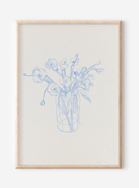 Fleurs de Papier by Coco Shalom. Prints are made with 100% recycled paper, containing 30% post consumer waste, produced with 100% green power and 0% BS.