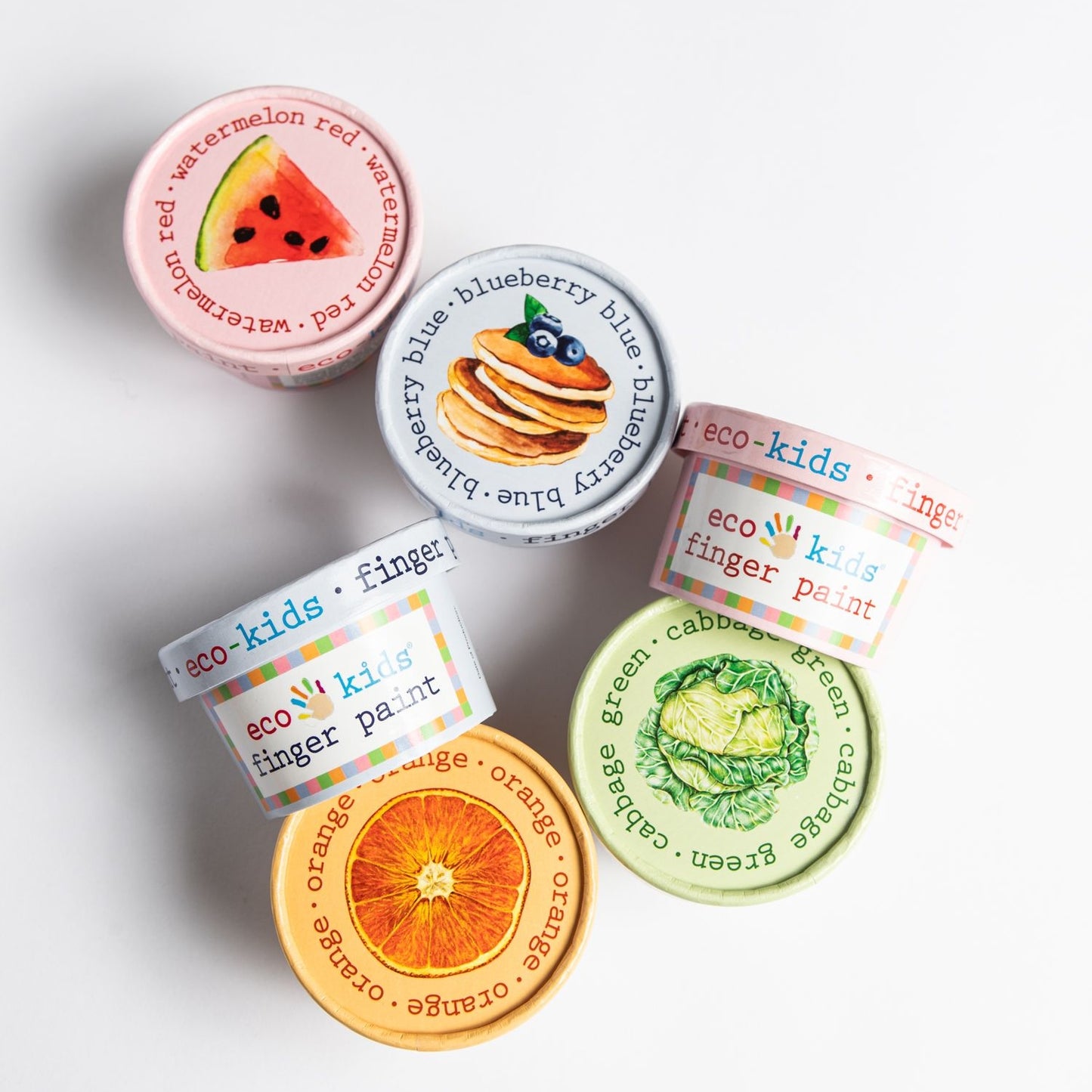 Food safe, all-natural finger paints for little artists. Our food safe, non GMO ingredients ( including potatoes, rice and beans) provide an all-natural, fun-filled and colorful adventure for the very youngest artist.