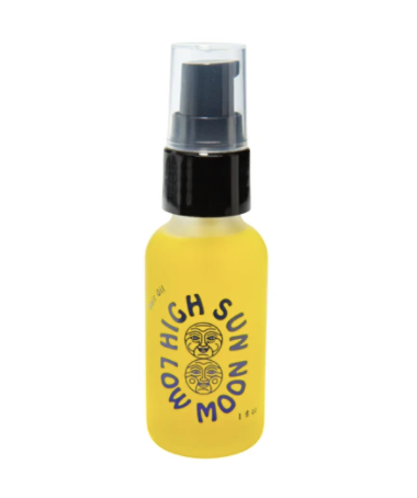 100% organic hair oil by High Sun Low Moon. Hymn to Hair oil creates a protective layer around the hair shaft, revitalizing the integrity of the hair and reducing breakage and sun damage. 
