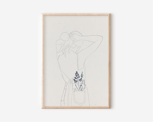 Flowers In My Pocket Print