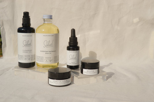 Salud Shoppe's holistic skin care products sold at Thread Spun