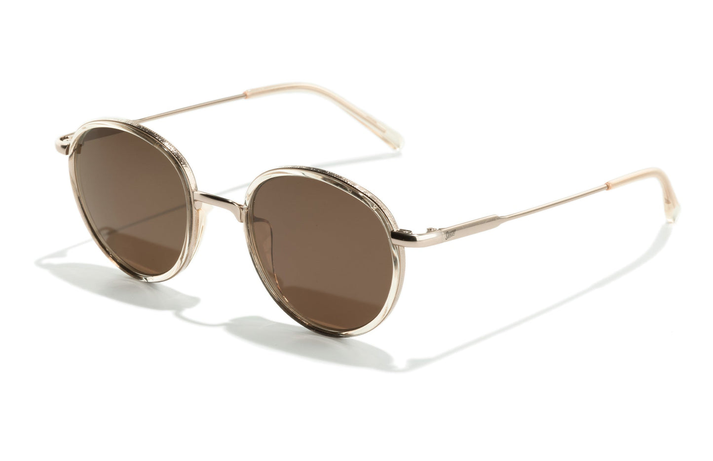 Eco-friendly polarized sunglasses made from recycled plastic. The Baia is a small sized round frame with enhanced glare protection. Unisex, rocked by guys and gals worldwide.