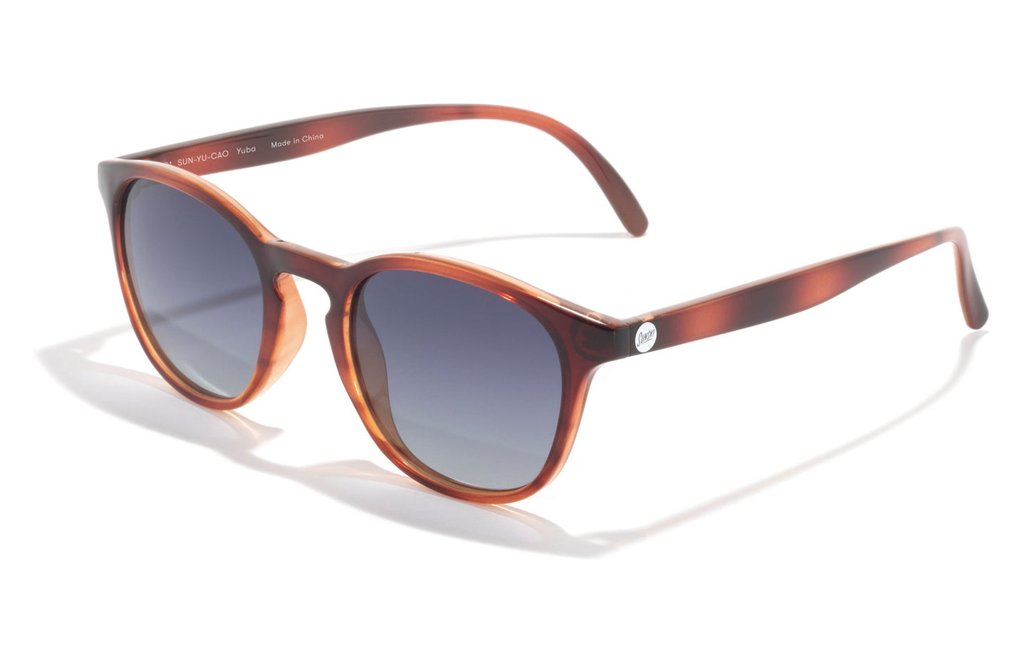 Yuba Polarized Sunglasses in Caramel Ocean by Sunski - eco friendly sunglasses made from recycled plastic, polarized lenses, and a perfect fit make these a customer favorite. Lifetime Warranty through Sunski.